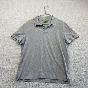 Hugo Boss Polo Shirt Men’s Sz XL Grey Modern Fit Casual Short Sleeve Golf preppy